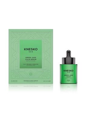 Knesko Green Jade Calm Serum - Soothing Green Facial Serum 1oz.